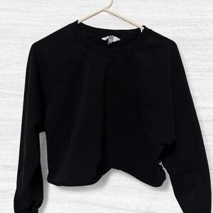 Black JoyLab cropped sweatshirt